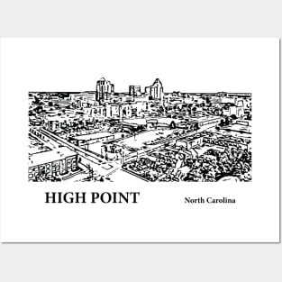 High Point North Carolina Posters and Art